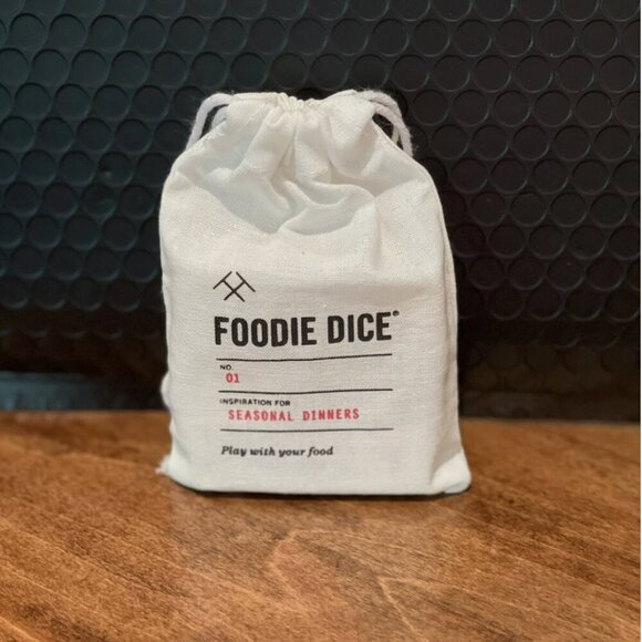 Foodie Dice® No. 1 Seasonal Dinners (pouch) Foodie Gift - Picture 1 of 1